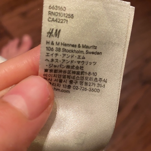 H&M L.O.G.G. Pink striped Tank top 4-6 months - Picture 5 of 5